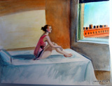 Copia da "morning sun" di Hopper