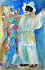 Arlecchino e Pulcinella