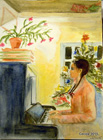 Emilia al piano